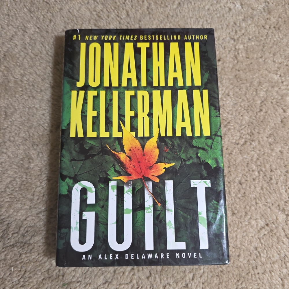 Jonathan Kellerman "Guilt" Book
